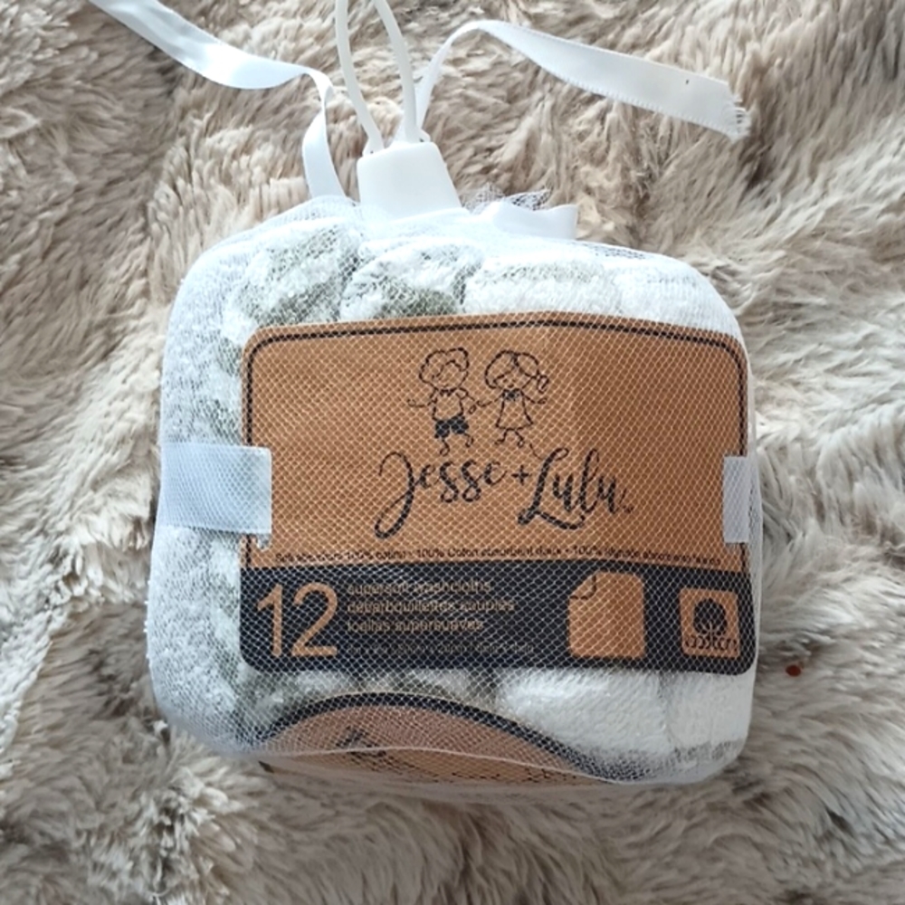 12-pack Baby washcloths